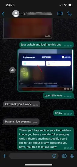 Image gallery marquee